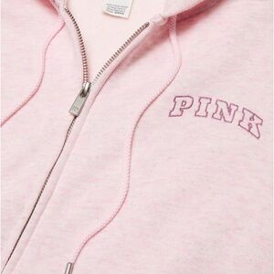 PINK Victoria's Secret Soft Pink Zip-Up Jacket